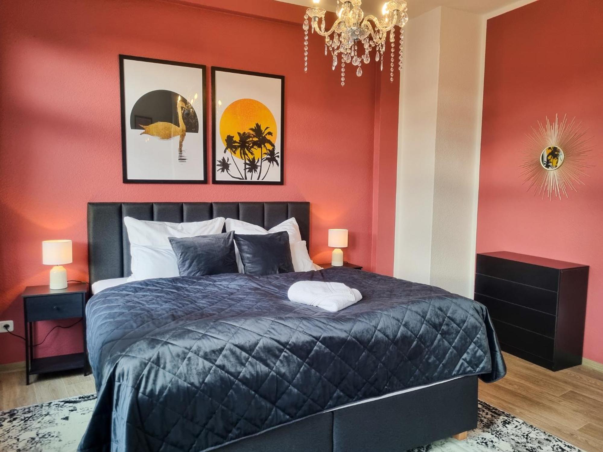 Maremar - Design Maisonette Altstadt - 4 Pers - 57Qm - Luxus Boxspringbett - Kueche - Arbeitsplatz - Privater Parkplatz Greiz Exterior photo